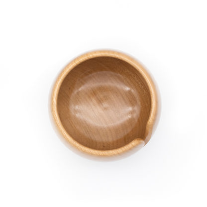 Yarn Bowl with Curved Groove #2515