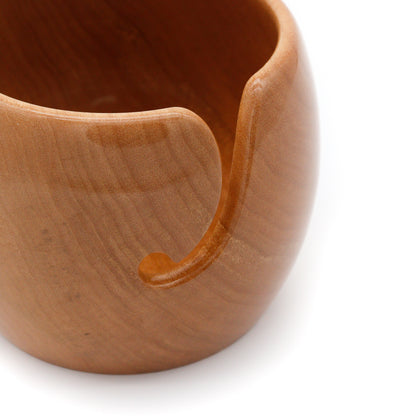 Yarn Bowl with Curved Groove #2515