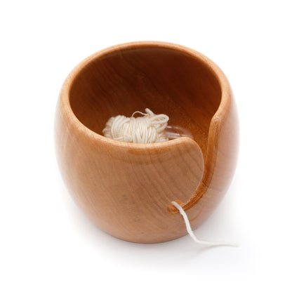 Yarn Bowl with Curved Groove #2515