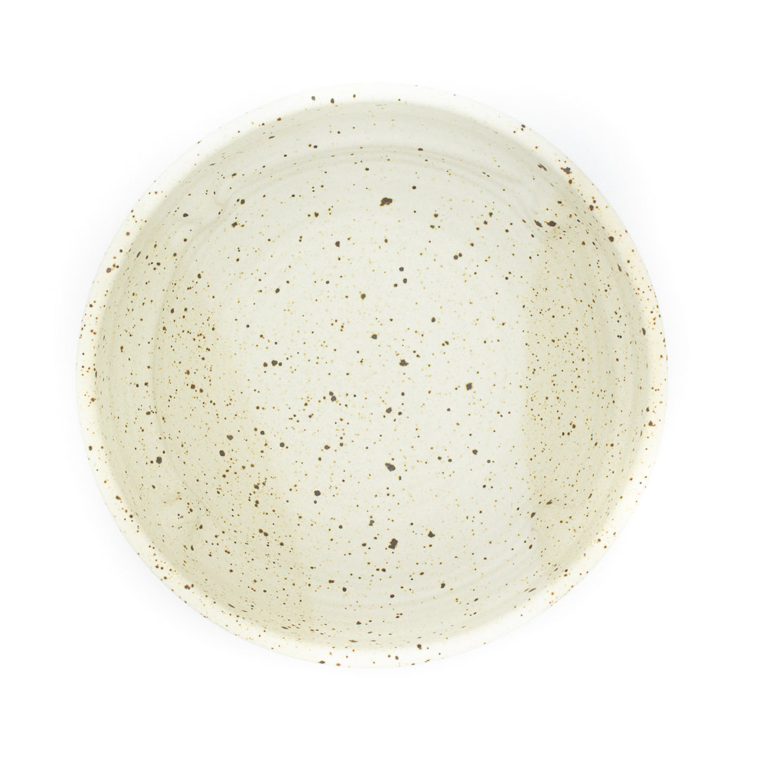 White and Cream Speckled Bowl
