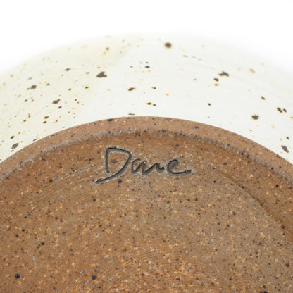 White and Cream Speckled Bowl