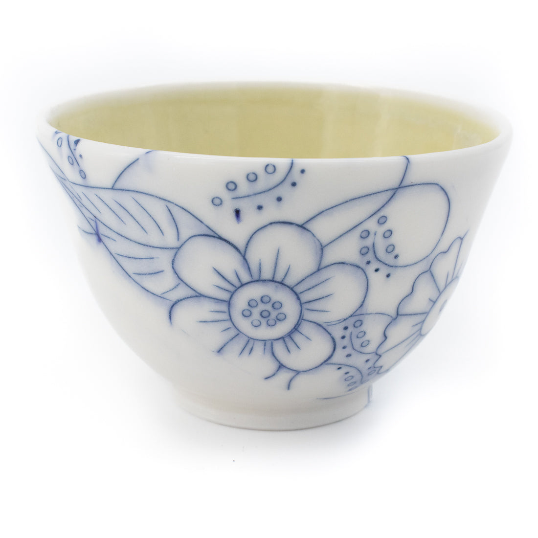 Soup Bowl with Leaves