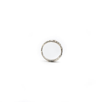 Skinny Woven Basket Ring