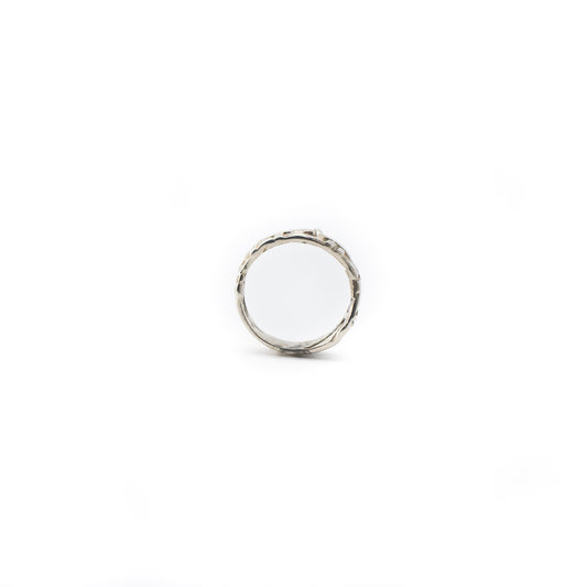 Skinny Woven Basket Ring