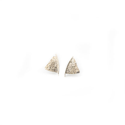 Midnight Fan Silver Studs