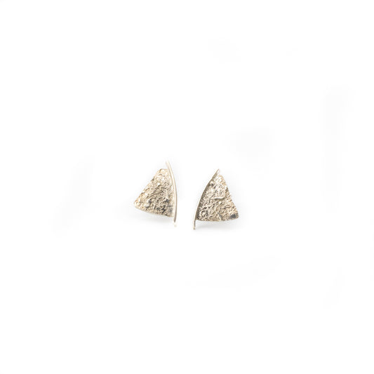 Midnight Fan Silver Studs