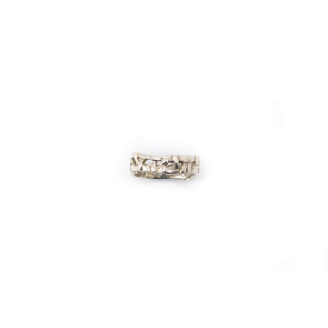 Skinny Woven Basket Ring