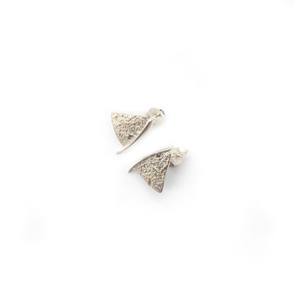 Midnight Fan Silver Studs