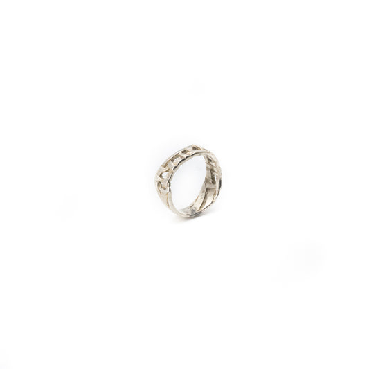 Skinny Woven Basket Ring
