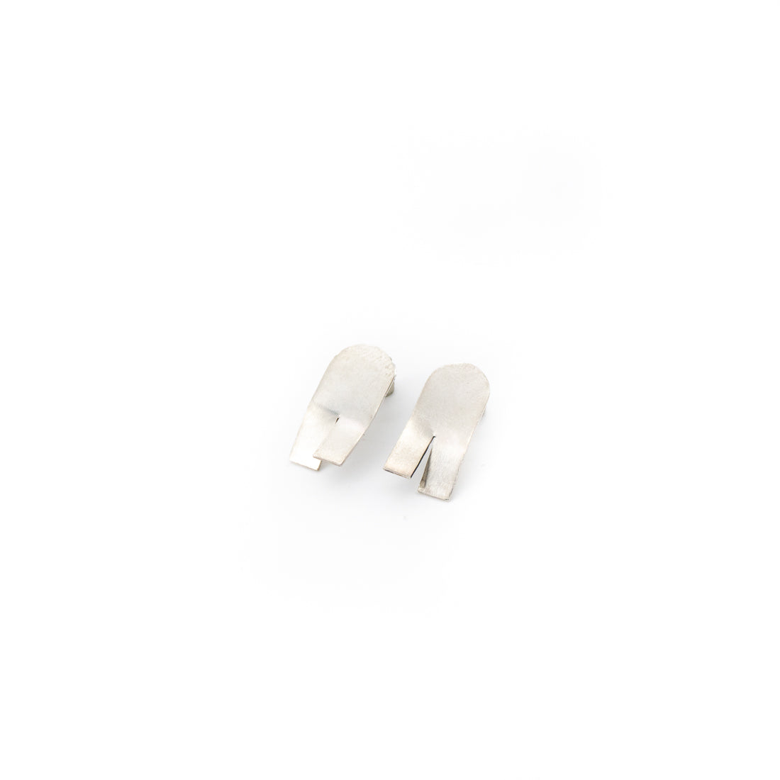 Stride Earrings Silver