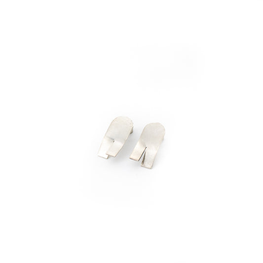 Stride Earrings Silver