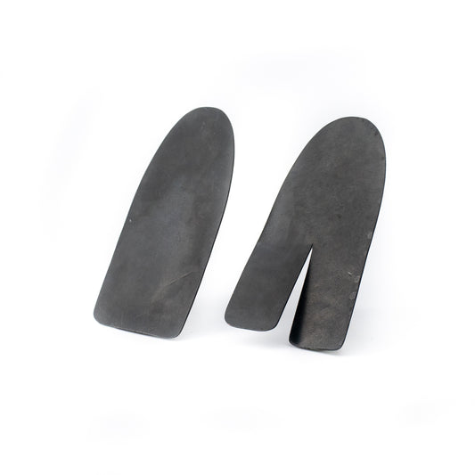 Carbon Asymetrical Earrings