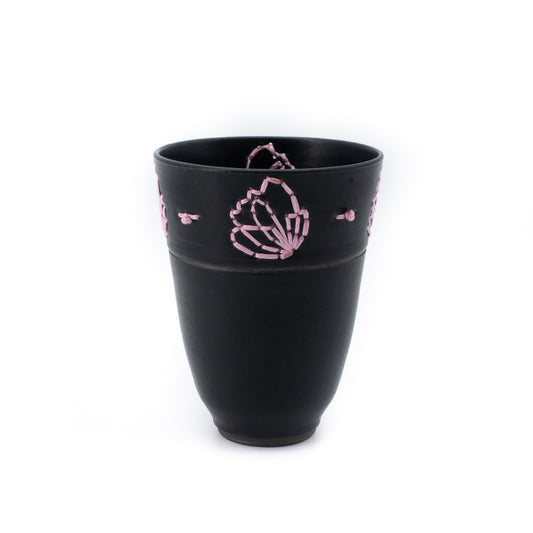 Floral Embroidered Vessels
