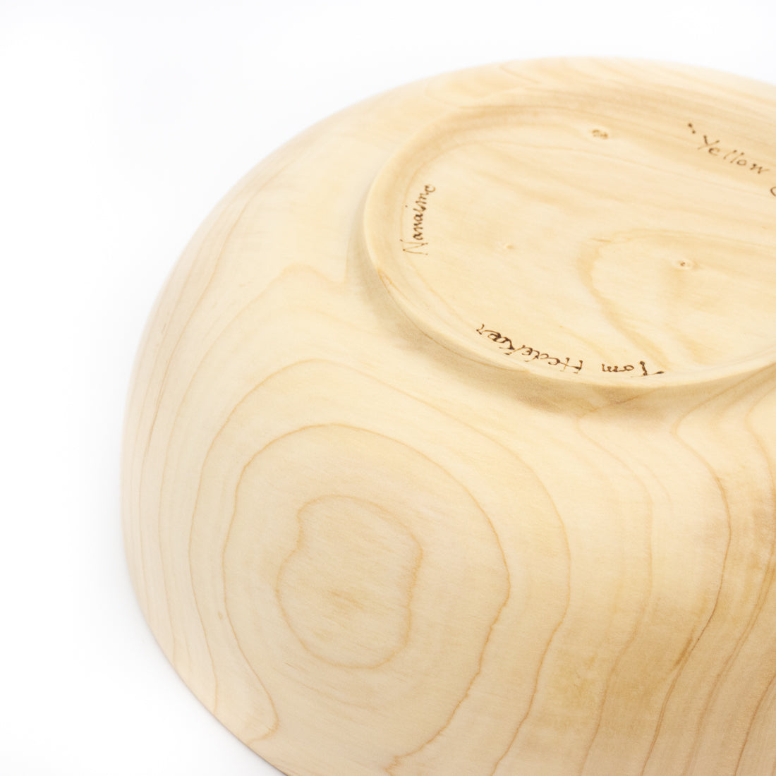 Yellow Cedar Salad Bowl