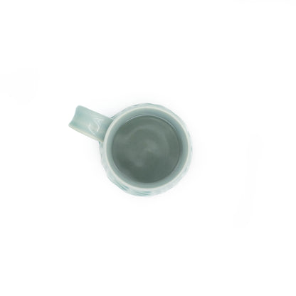 Carved Celadon Mug