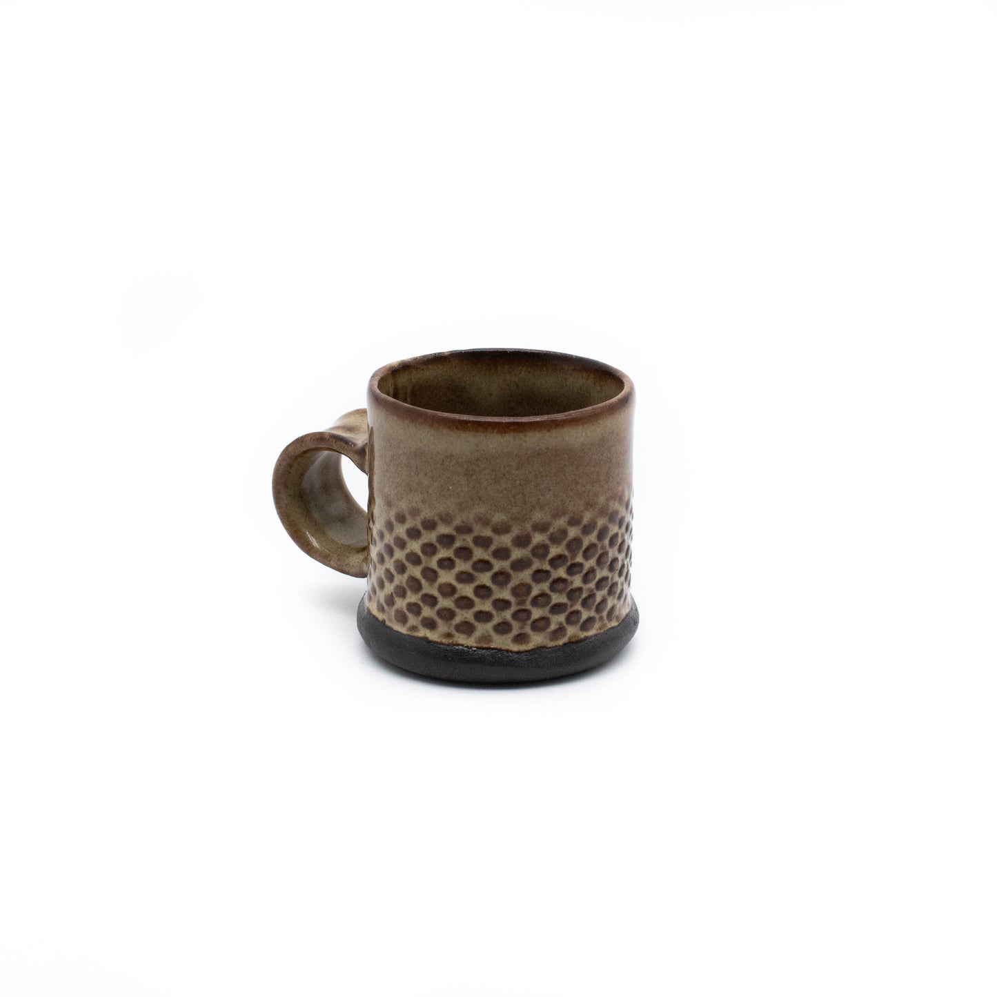 Textured Handbuilt Espresso Cups