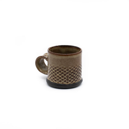 Textured Handbuilt Espresso Cups