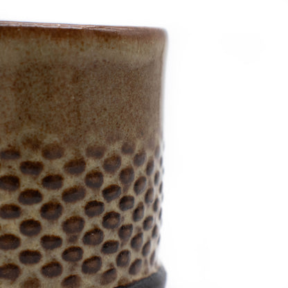 Textured Handbuilt Espresso Cups
