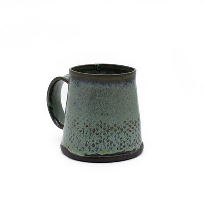 Textured Handbuilt Mugs