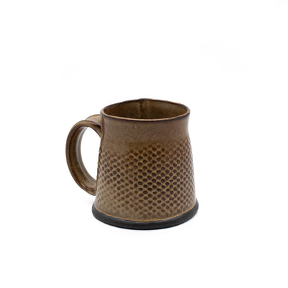 Textured Handbuilt Mugs