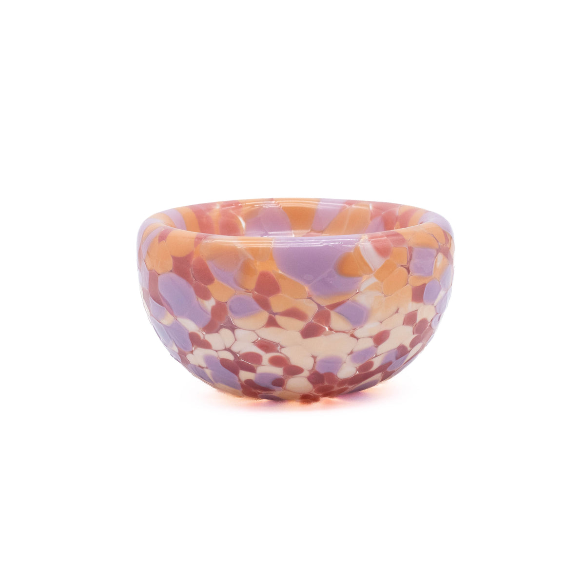 Peach Glow Bubble Bowl