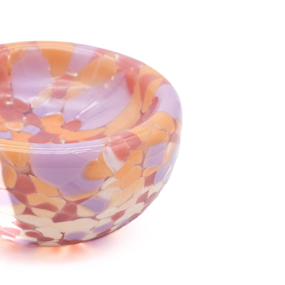 Peach Glow Bubble Bowl
