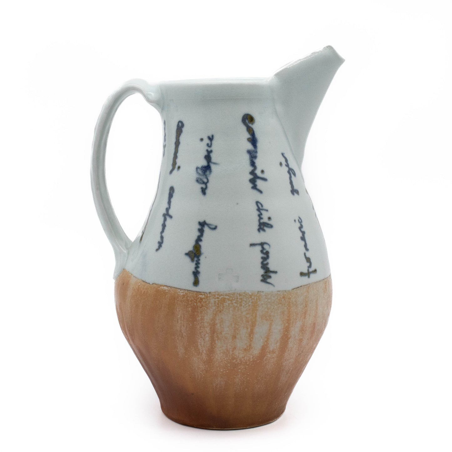pitcher, soda-fired porcelain - 25-12-03