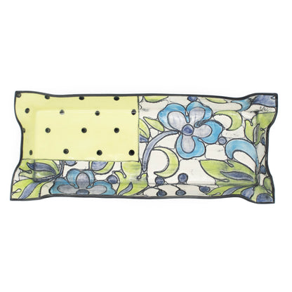 Long Yellow Rectangle Platter