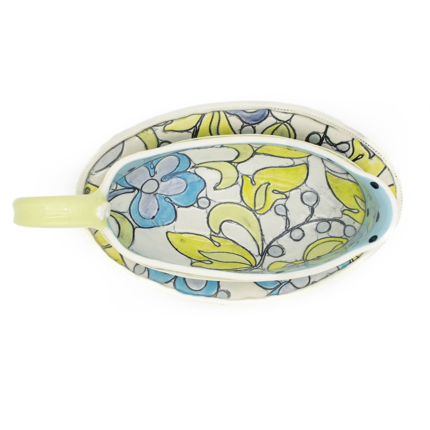 Sauce Boat and Saucer