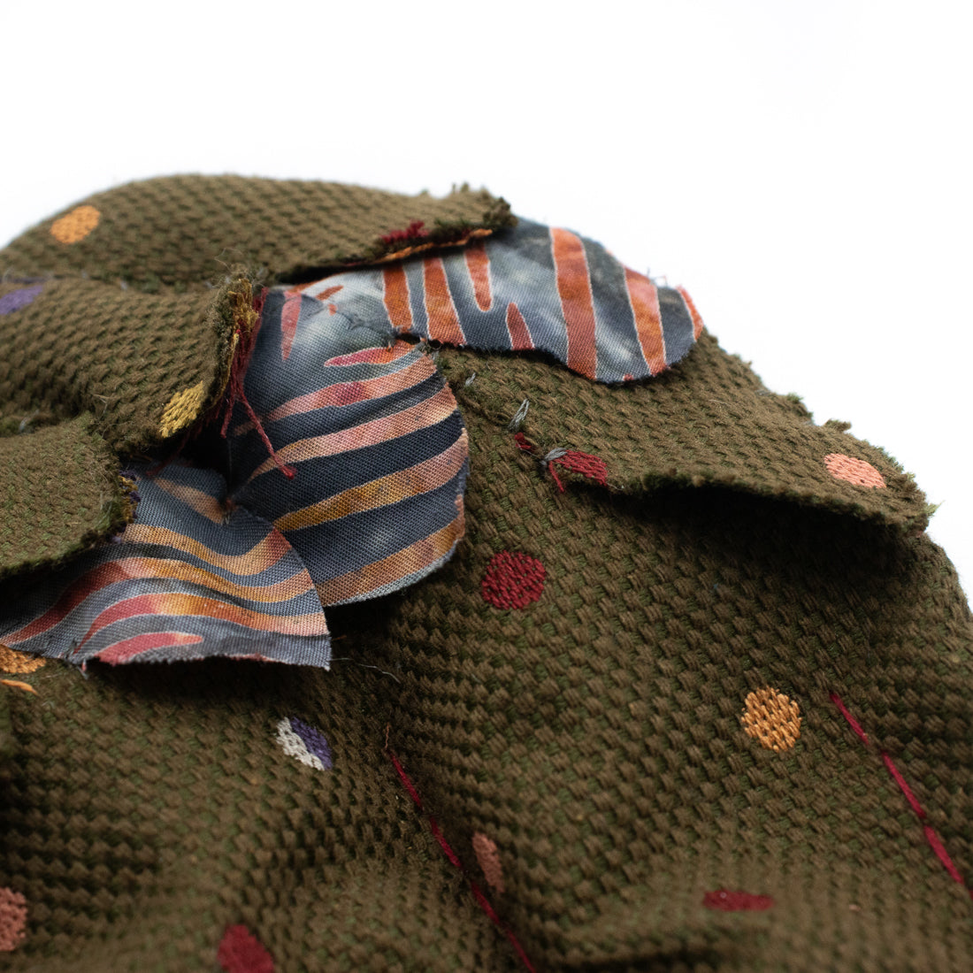 "Yume" Textile Owl with Dots