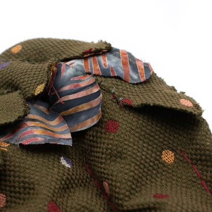 "Yume" Textile Owl with Dots