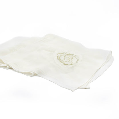 Merino Wool  Fibre Silk Chiffon scarf #251