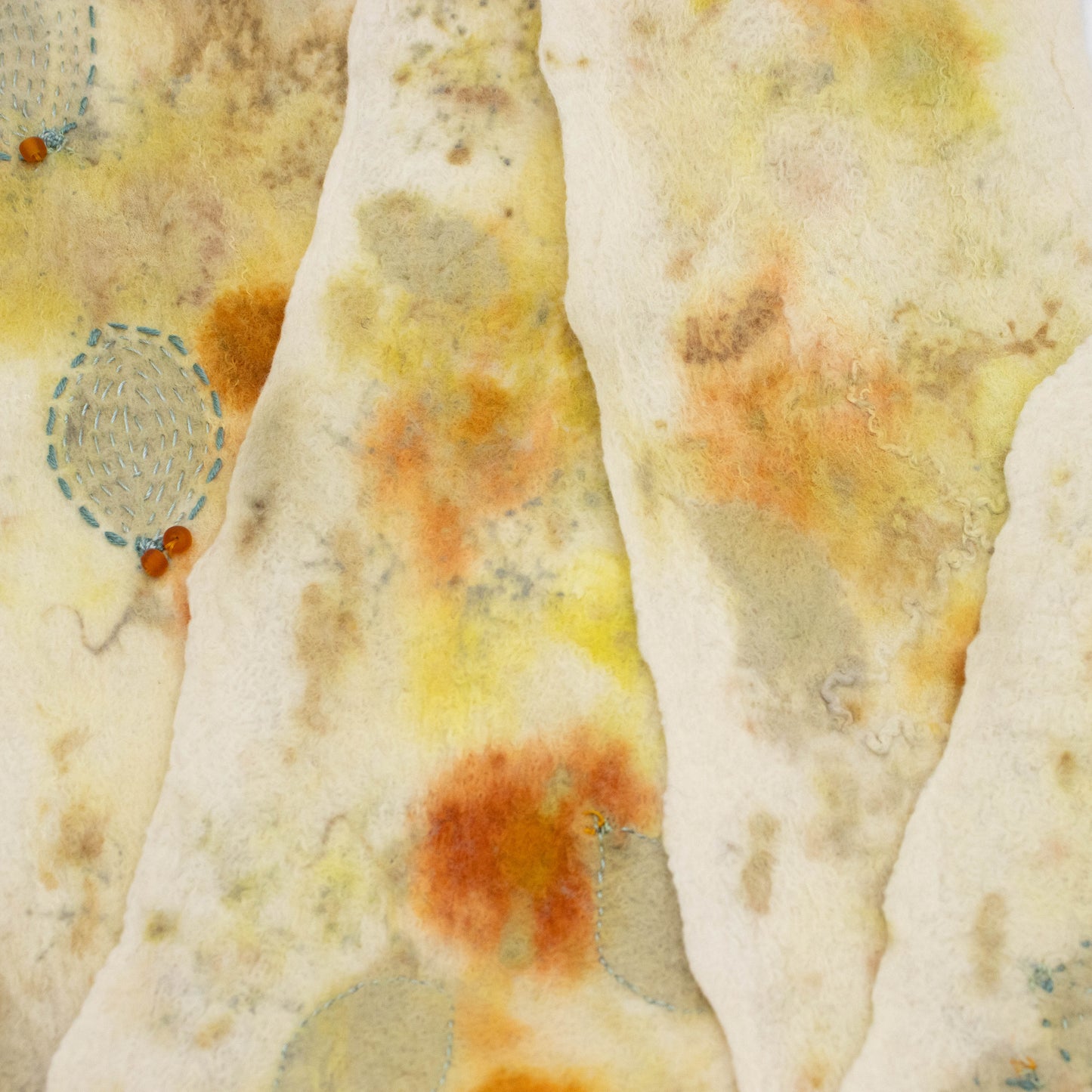 Eco Print Scarf #231