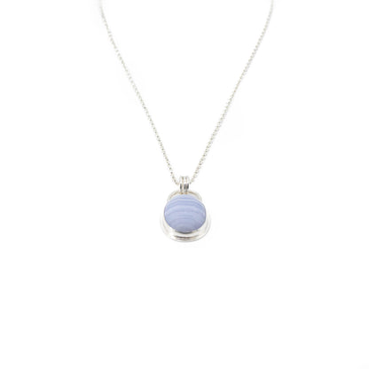 Blue Lace Agate Pendant