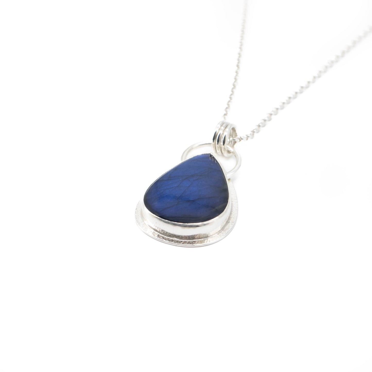 Labradorite Teardrop Pendant