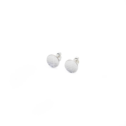 Leaf Print Studs