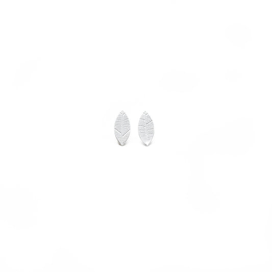 Leaf Print Studs