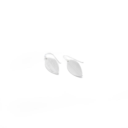 Leaf & Circle Earrings