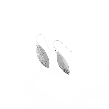 Leaf & Circle Earrings