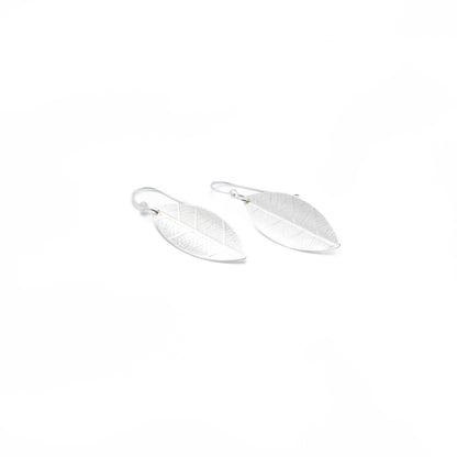 Leaf & Circle Earrings
