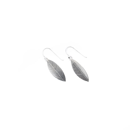 Leaf & Circle Earrings