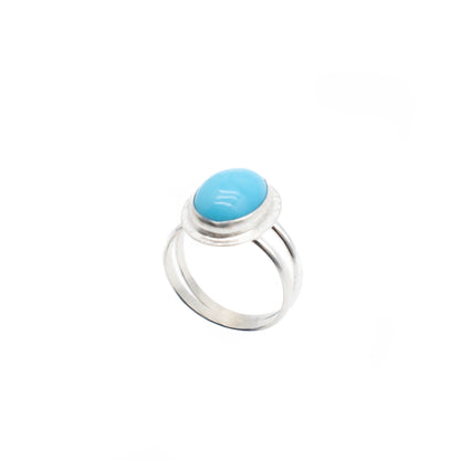 Turquoise Split Shank Ring