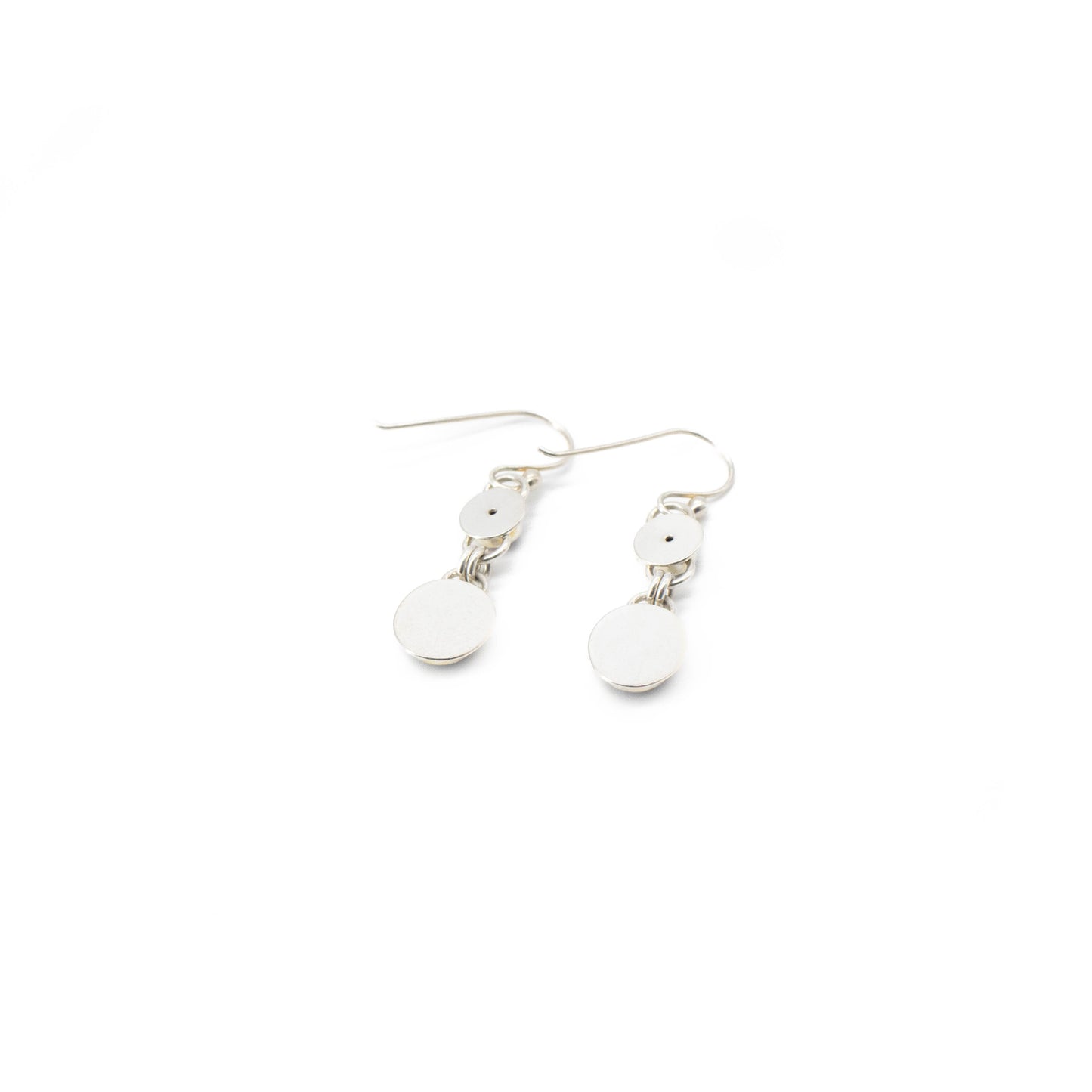 Montana agate & rhodolite garnet earring