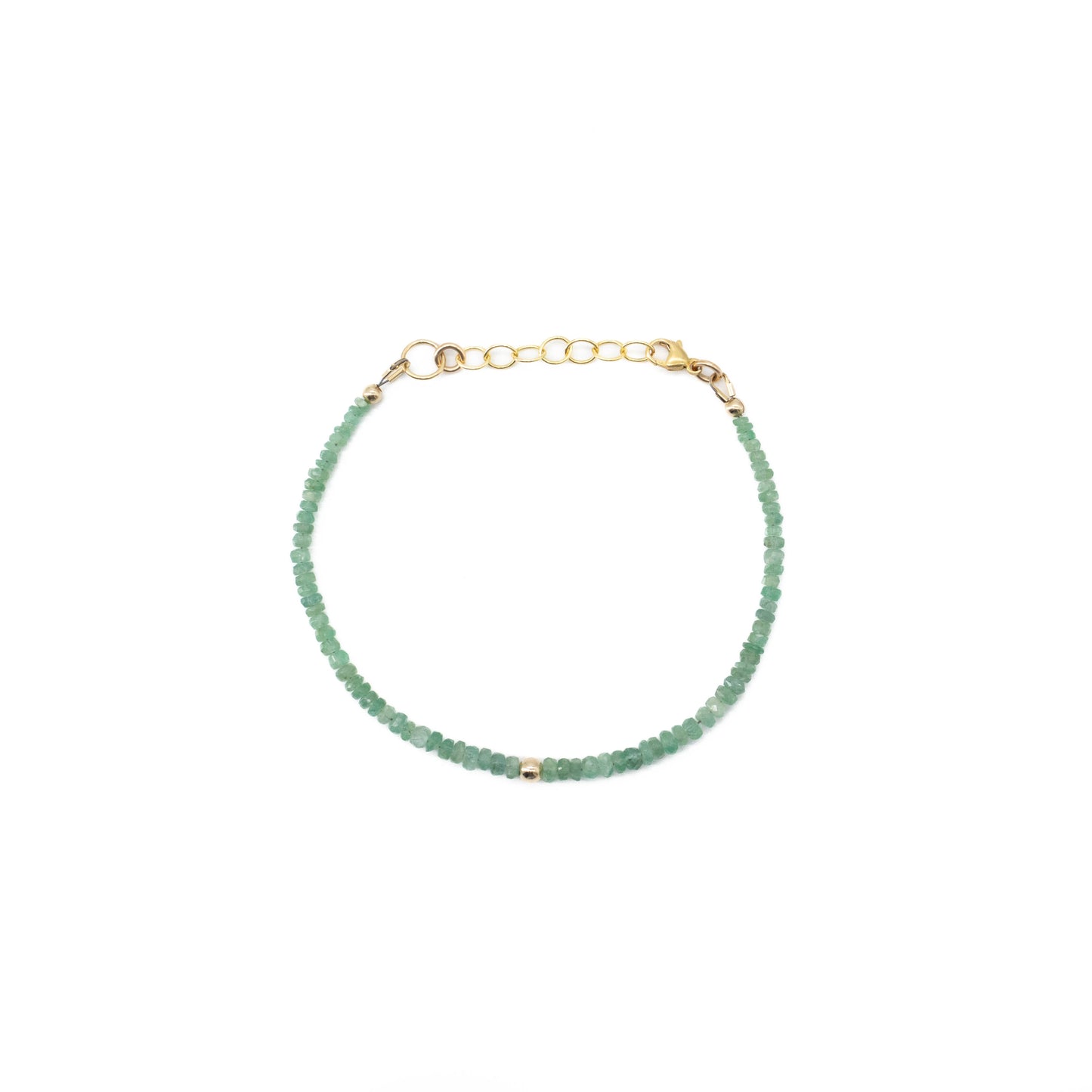 Pink Sapphire Bead bracelet