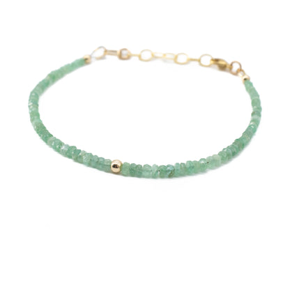 Pink Sapphire Bead bracelet