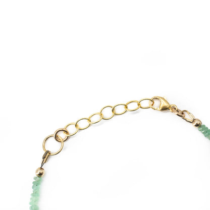 Pink Sapphire Bead bracelet