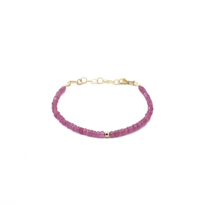 Emerald Bead Bracelet