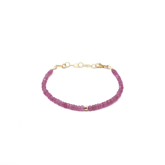 Emerald Bead Bracelet
