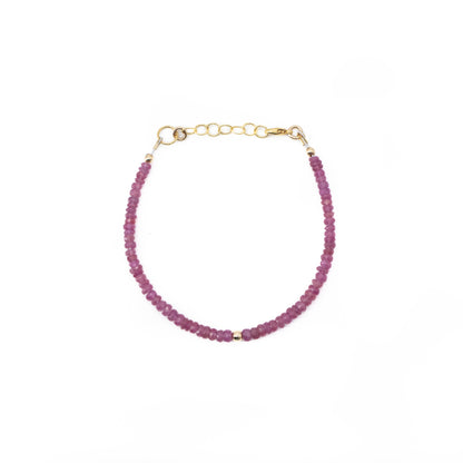 Emerald Bead Bracelet