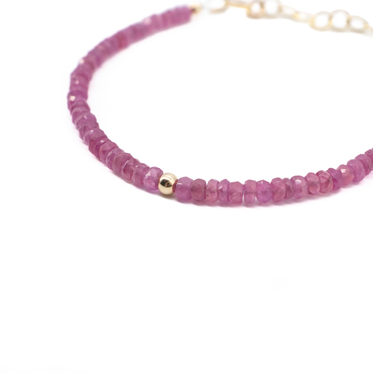 Emerald Bead Bracelet
